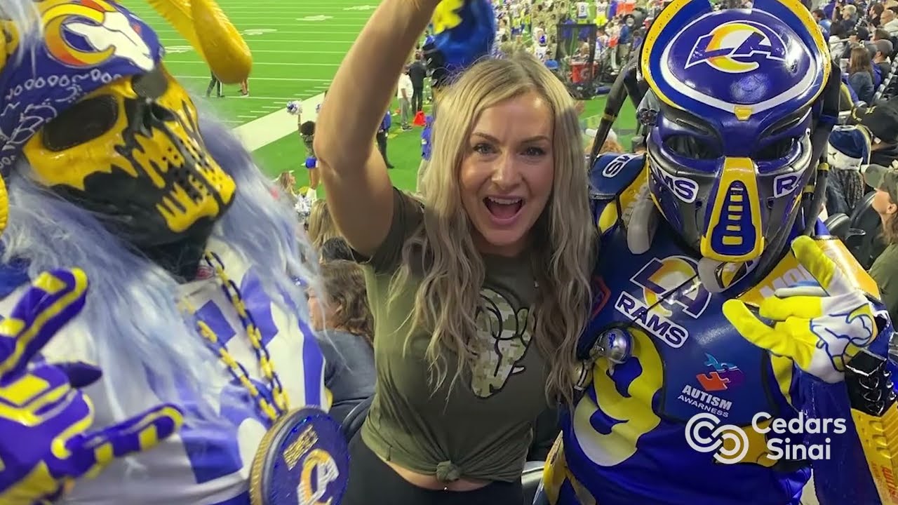 Cedars-Sinai Nurse is Los Angeles Rams’ Fan of the Year | Cedars-Sinai