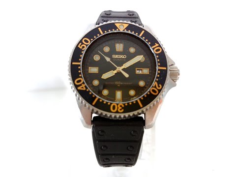 SEIKO セイコー 2625 2625-0010 ダイバー 黒 美品 稼働 JA-1982| セイコー SEIKO ダイバー 150M 2625-0010 クオーツ