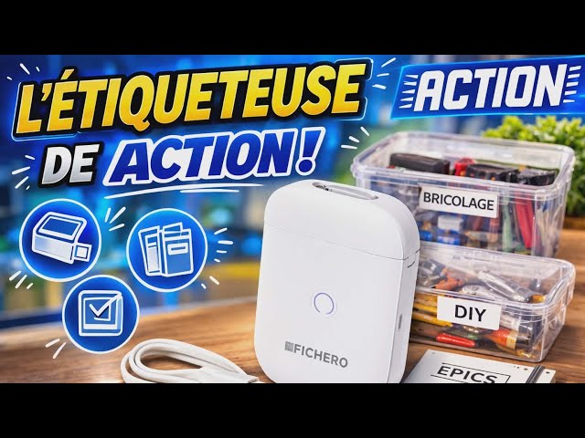 L’étiqueteuse de Action : l’outil pratique à petit prix !