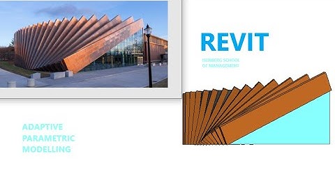 Revit Adaptive Parametric Modelling  (FACADE DESIGN - Isenberg School of Management)