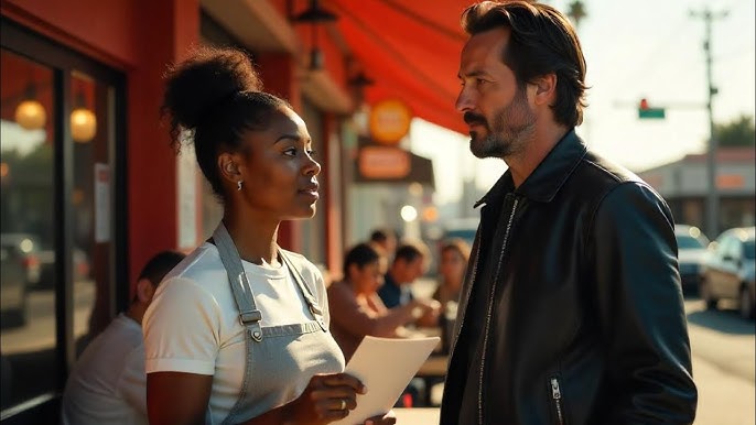 Black Waitress Fired for helping Keanu Reeves Next day she gets the shock  of her life - YouTube