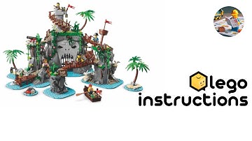 LEGO Instruction - Bricklink 910038 - Ominous Isle #legoinstructions #bricklinkdesignerprogram #lego