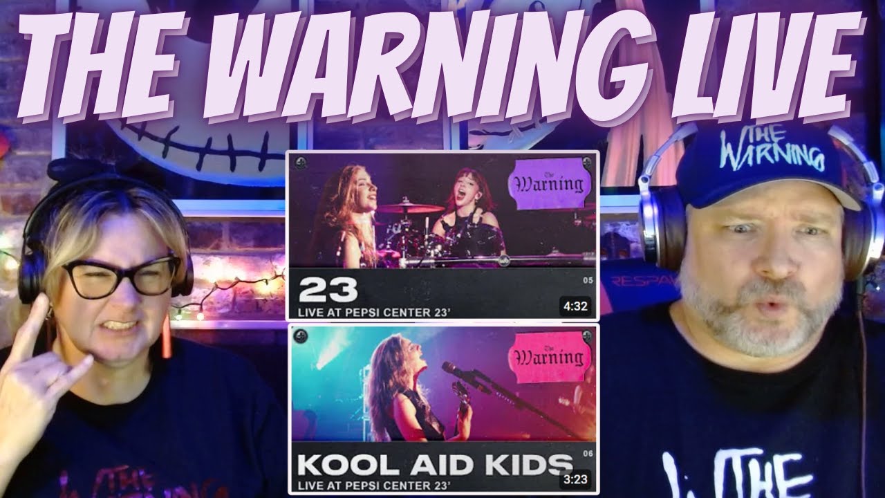 Реакция на выступление The Warning Live в CDMX с песнями «23» и «Kool Aid Kids» — 2024