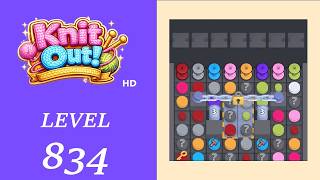 Knit Out - Level 834 Solution Walkthrough | No Boosters used