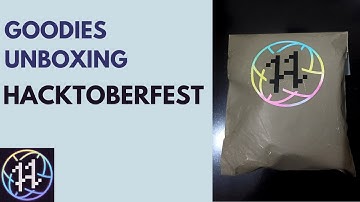 Hacktoberfest 2022 Swags Unboxing
