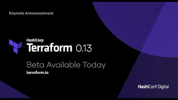 HashiConf Digital Keynote - Terraform 0.13