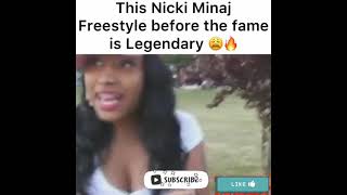 Nicki Minaj freestyle before the fame LEGENDARY