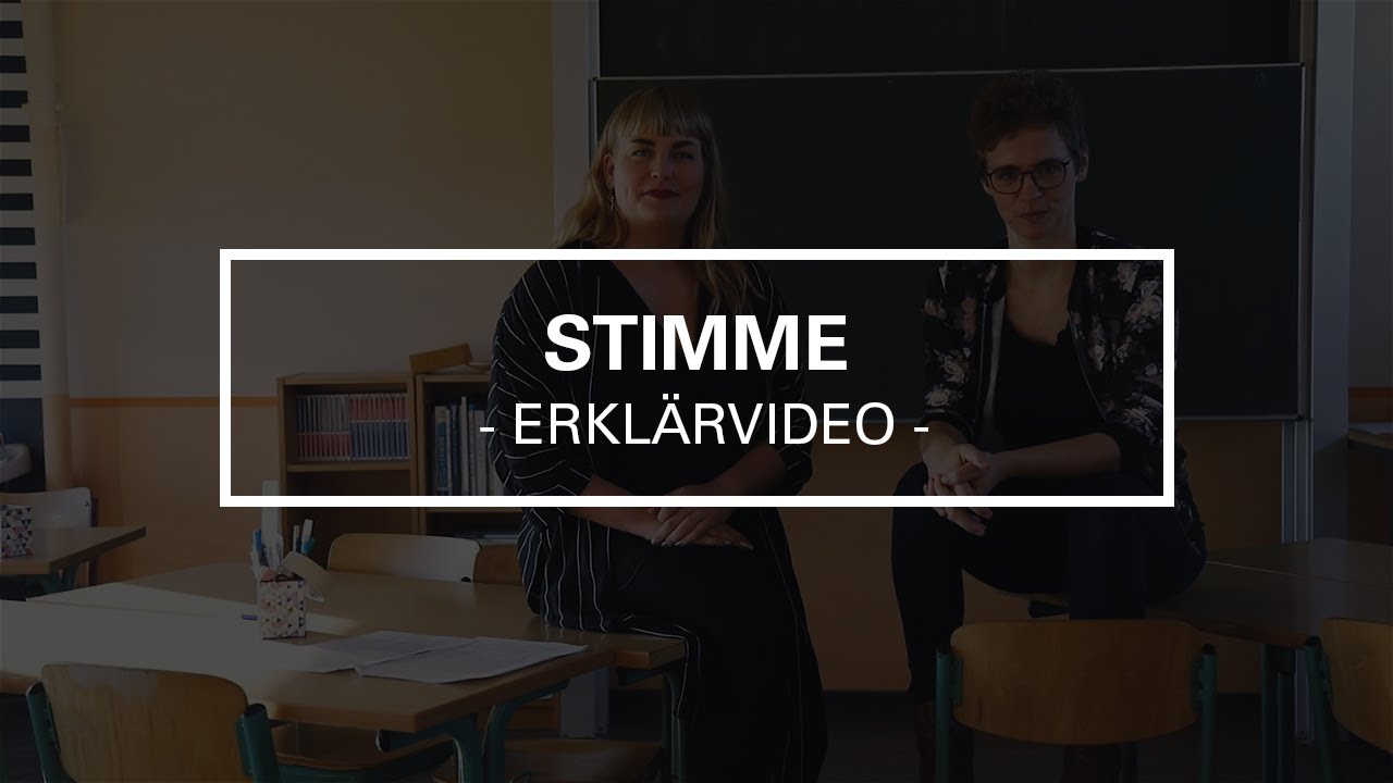 ohne Stimme kein Unterricht - wie die Stimme funktioniert und wirkt | Erklärvideo