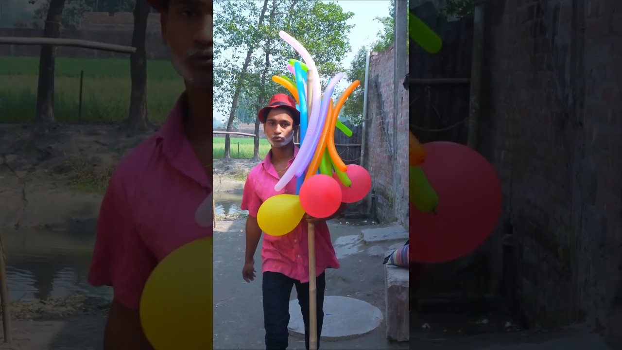 Kakdi balloon aur chota bhai🔥🤪 