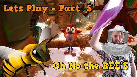 Crash Bandicoot 2 - " Tiny the Tiger Boss Fight and Bee