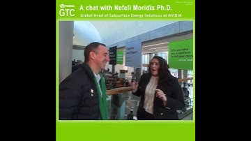Subsurface #Energy at #GTC25, a chat with Nefeli Moridis, Ph.D. from #nvidia
