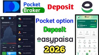 Pocket option deposit | how to deposit in pocket option from easypaisa 2026
