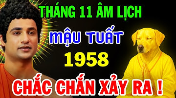 Tử Vi Tháng 11 Âm Lịch 2025 Tuổi MẬU TUẤT 1958 | Thời Vận Mở Lối, Thành Công Viên Mãn