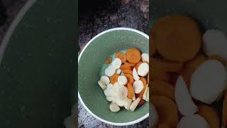 sweet potato +Carrot 🍠🥕 Puree for 6 months baby food part-4