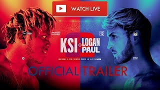 KSI vs LOGAN PAUL (Official Trailer)*LIVE STREAM PRESS CONFERENCE FREE* @fredek