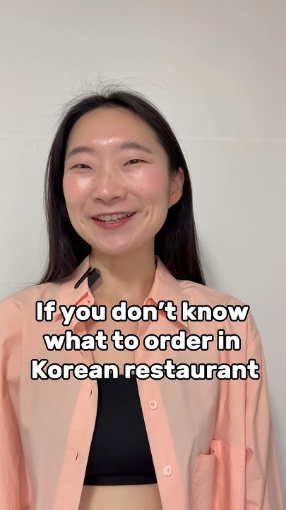 how-to-order-food-in-korean-restaurant-youtube