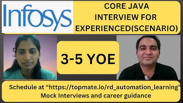 Infosys Java Interview Questions | Core Java Interview Questions