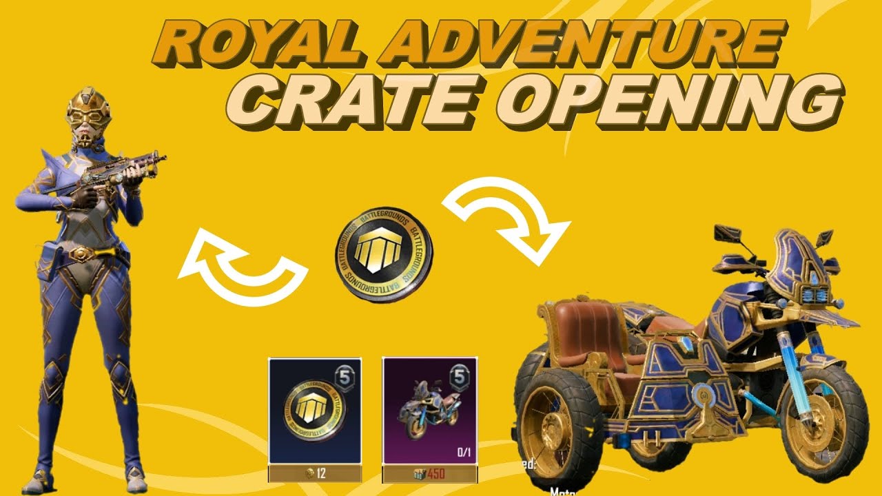 Easy Way To Complete Royal Adventure Event Best Trick | M5 RP Royal Adventure | Bgmi Crate Opening