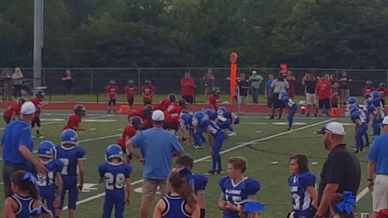 Northwest Jr Lions vs Union 4th grade 2016