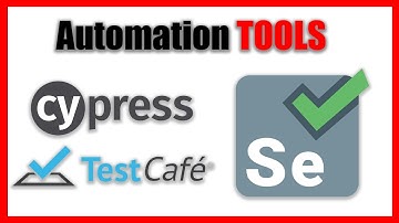 🚀🤖 WEB AUTOMATION tools you MUST LEARN in 2022 | Automation tools for Software Testing