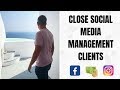 Sell Social Media Management Services Effectively