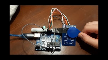 Using key card to unlock LIKE IN HOTELS ! 🤖using RFID SENSOR , ARDUINO | Reyansh Dayal