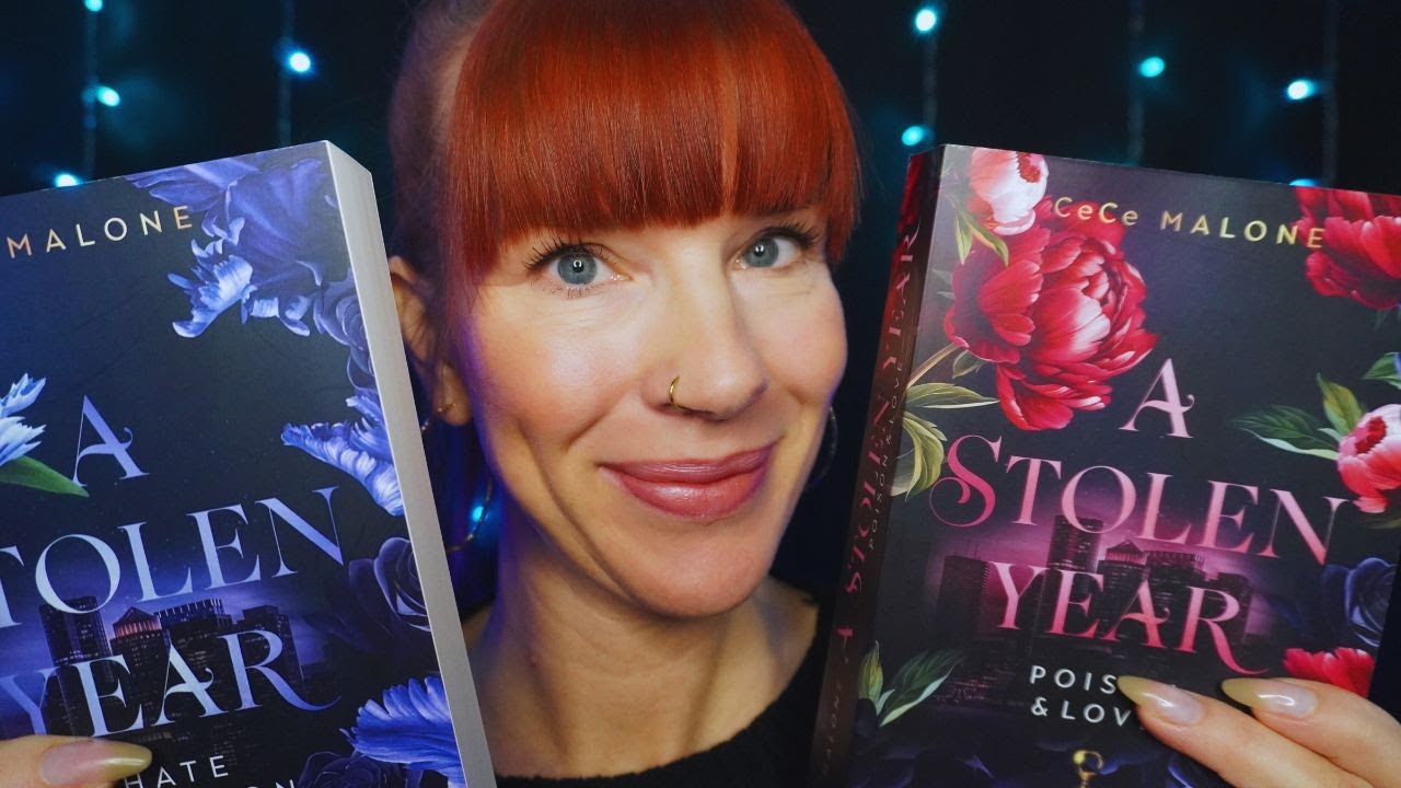 ASMR Lasst uns über meine Bücher sprechen (entspanntes Vorlesen, Tapping, Tracing)