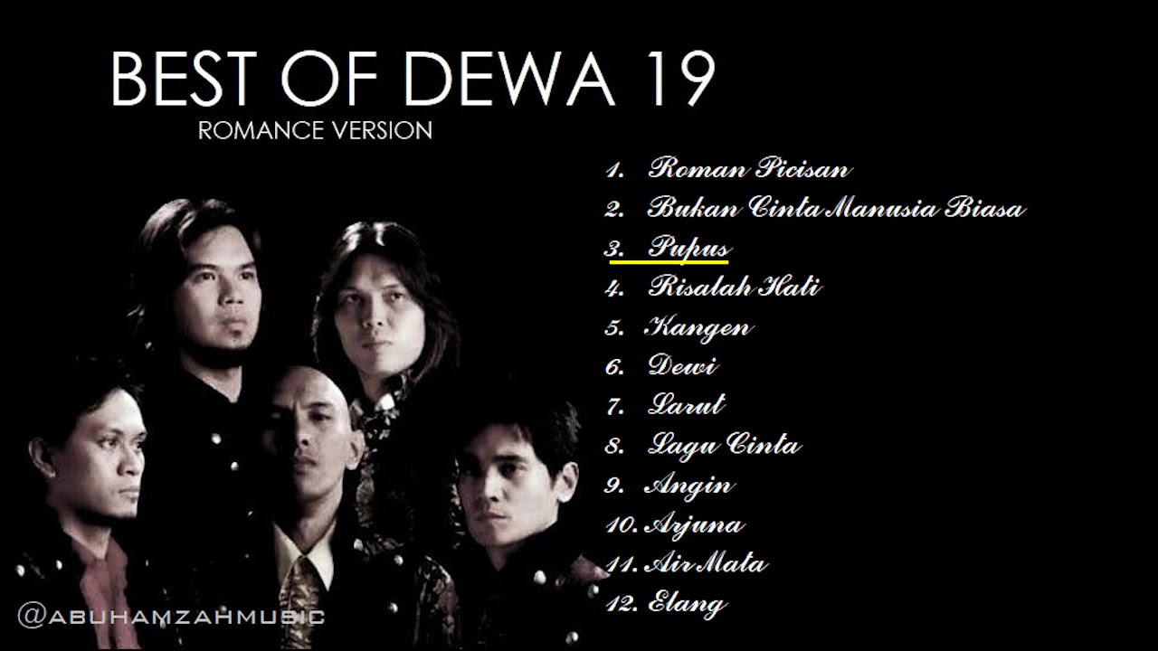 Lagu Terbaik Dewa 19 Romance Version Youtube