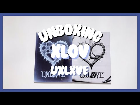 UNBOXING XLOV (엑스러브) - UXLXVE - YouTube