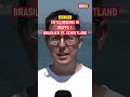 Entscheidung in Gruppe C: Brasilien gegen Schottland