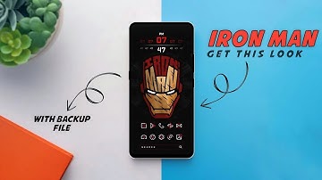 IRON MAN Homescreen Setup 2023 😍 | Nova Launcher Homescreen Setup #23 | In Hindi