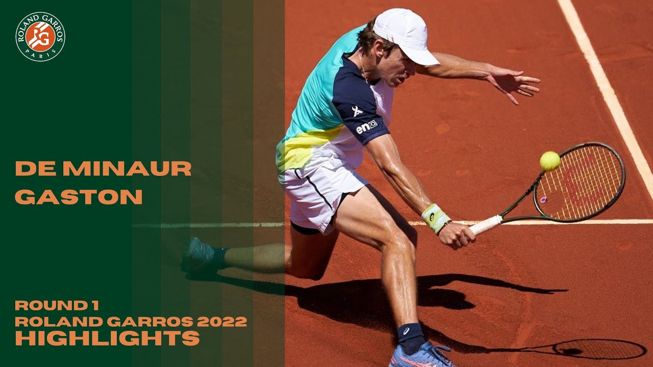Alex de Minaur vs Hugo Gaston (R128) Roland Garros 2022 Highlights AO Tennis 2 PS4 Gameplay
