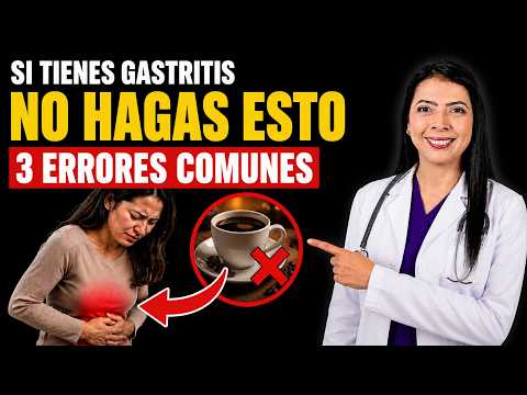 ¿Tu gastritis no mejora? 3 errores que podrías estar cometiendo sin darte cuenta