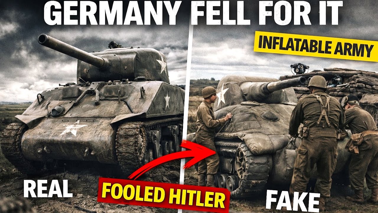 1,100 Rubber Tanks Defeated the German Army - Most unbelievable TRUE STORY