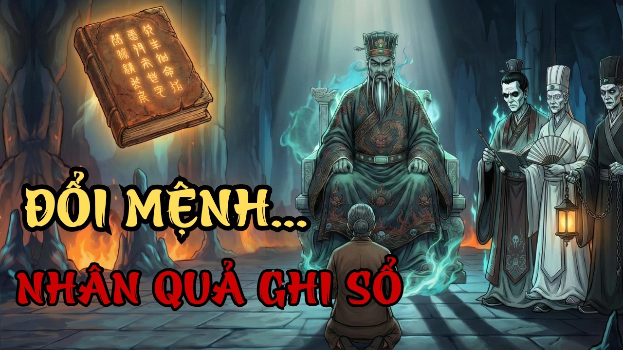 Diêm Vương Cho Mẹ Đổi Mệnh Con – Nhưng Nhân Quả Đã Ghi Sổ Từ Trước | Báo Mộng Nhân Quả