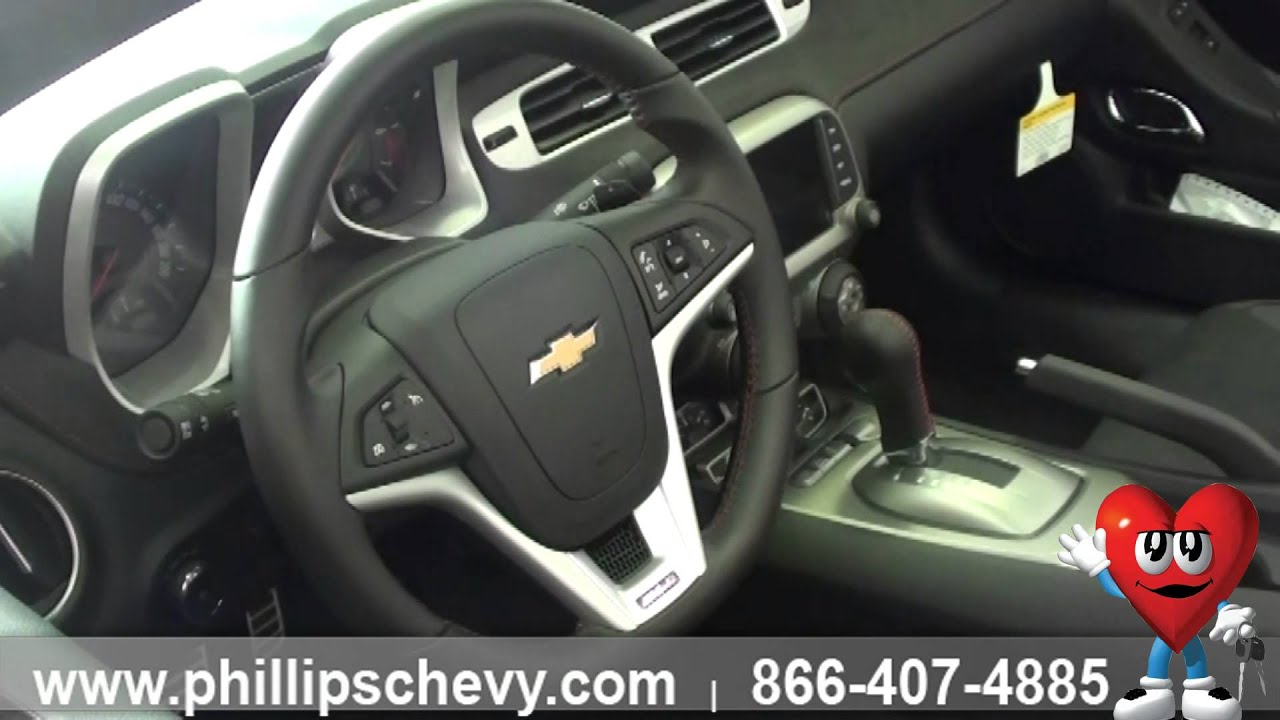 Phillips Chevrolet 205 Chevy Camaro Zl1 Interior Walkaround Chicago New Car Dealership