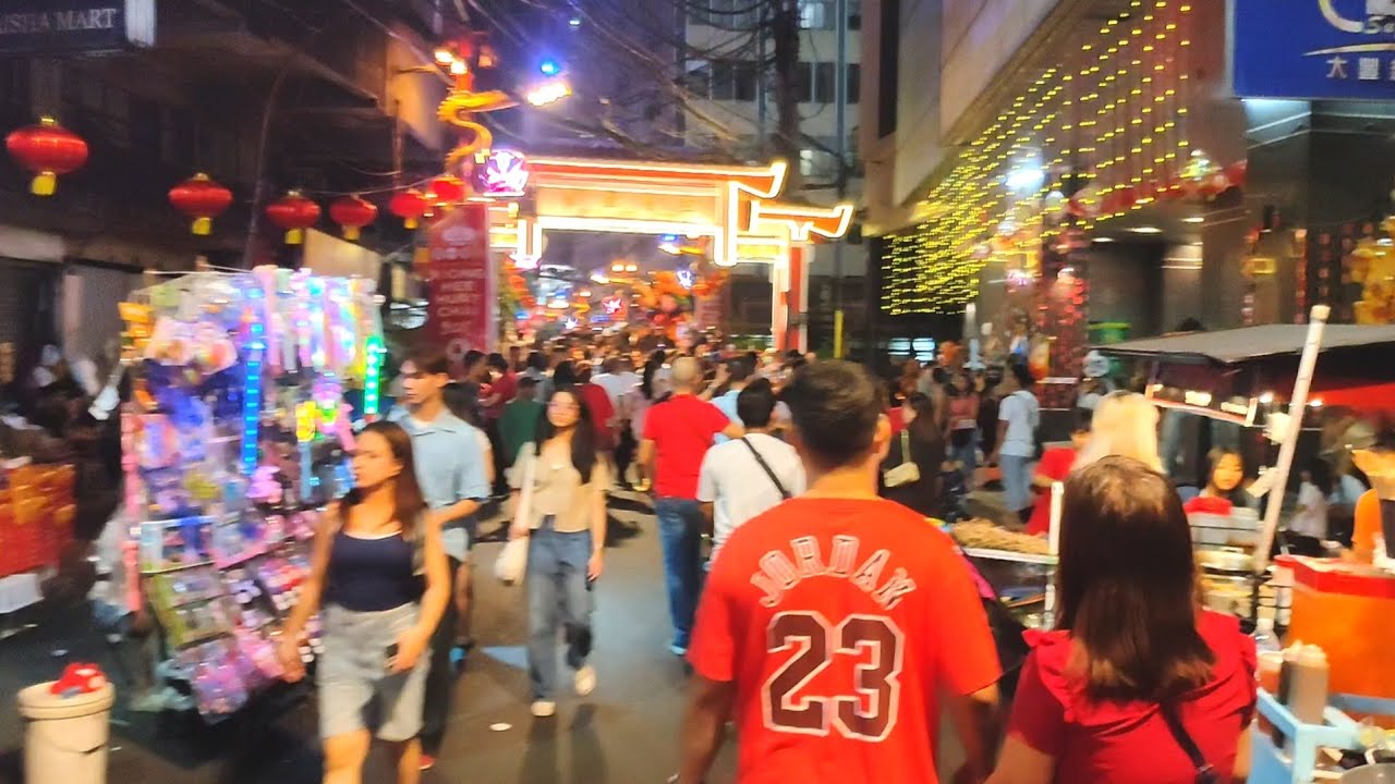 BISPERAS OF CHINESE NEW YEAR 2026 CHINA TOWN ,BINONDO MANILA WALKING TOUR 