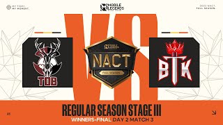 BTK vs. TOB | Winners-Final | 2023 NACT Fall | Mobile Legends: Bang Bang