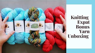 Knitting Expat - Bonus Yarn Unboxing!