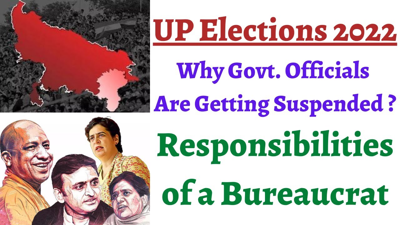 UP Elections-Officials getting suspended for violating protocol,Why only bureaucrats are accountable
