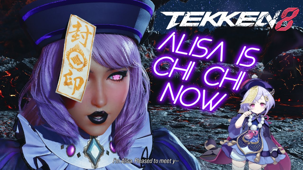 Genshin Impact x Tekken 8 ? | Alisa Customization Gameplay video