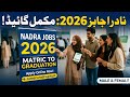 NADRA Jobs 2026 | Matric to Graduation Jobs Pakistan | Online Apply Full Guide | Male Female Jobs