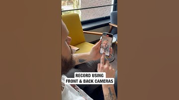 Record with Front and Back Cameras at the Same Time on iPhone