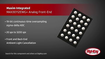 Maxim MAX30112EWG+ | Digi-Key Daily