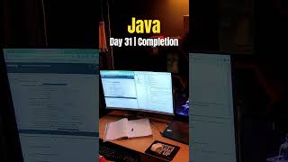 Today is day 31 of learning Java in 100 days. #code #motivation #100daysofcoding #100secondsofcode