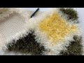 HALI KAYDIRMAZ ÜZERİNE SAKALLI İP İLE ÖRGÜ TIĞ İŞİ PASPAS YAPIMI/MOP MAKING WITH Crochet