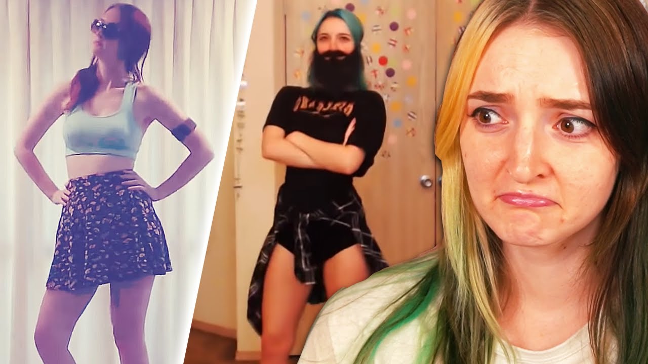 Watching my old Just Dance videos