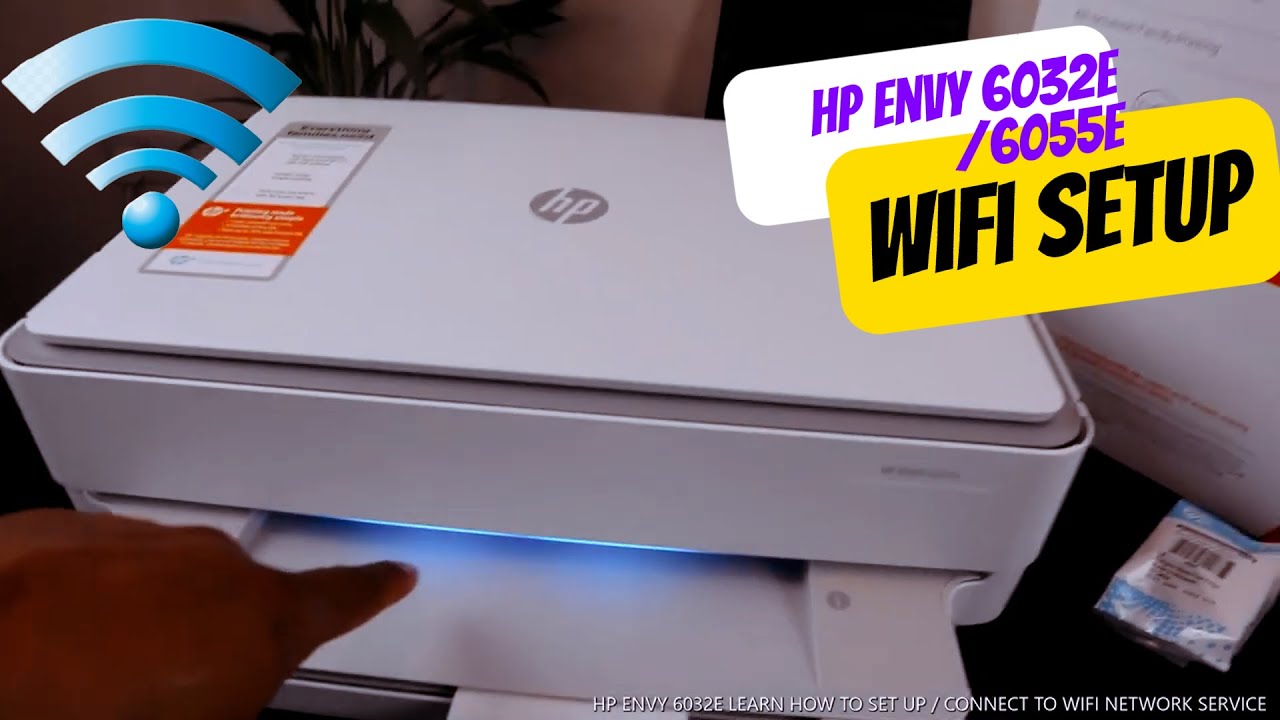 How To Turn On Wifi On Hp Envy 6055e