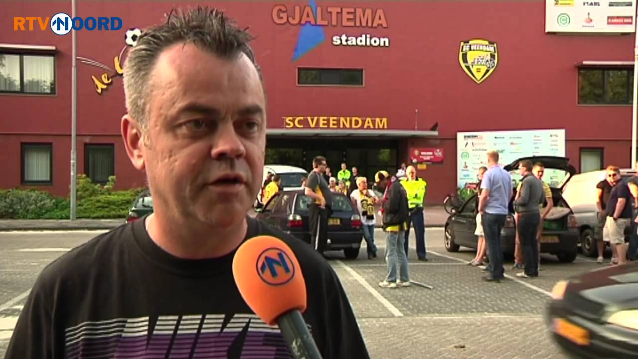 Veendam-supporters nemen afscheid van de Langeleegte - RTV Noord