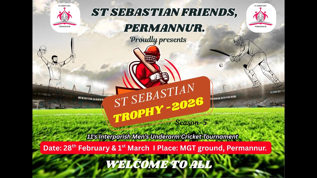 || ST SEBASTIAN TROPHY - 2026 || ST SEBASTIAN FIENDS PERMANUR || FINAL DAY ||